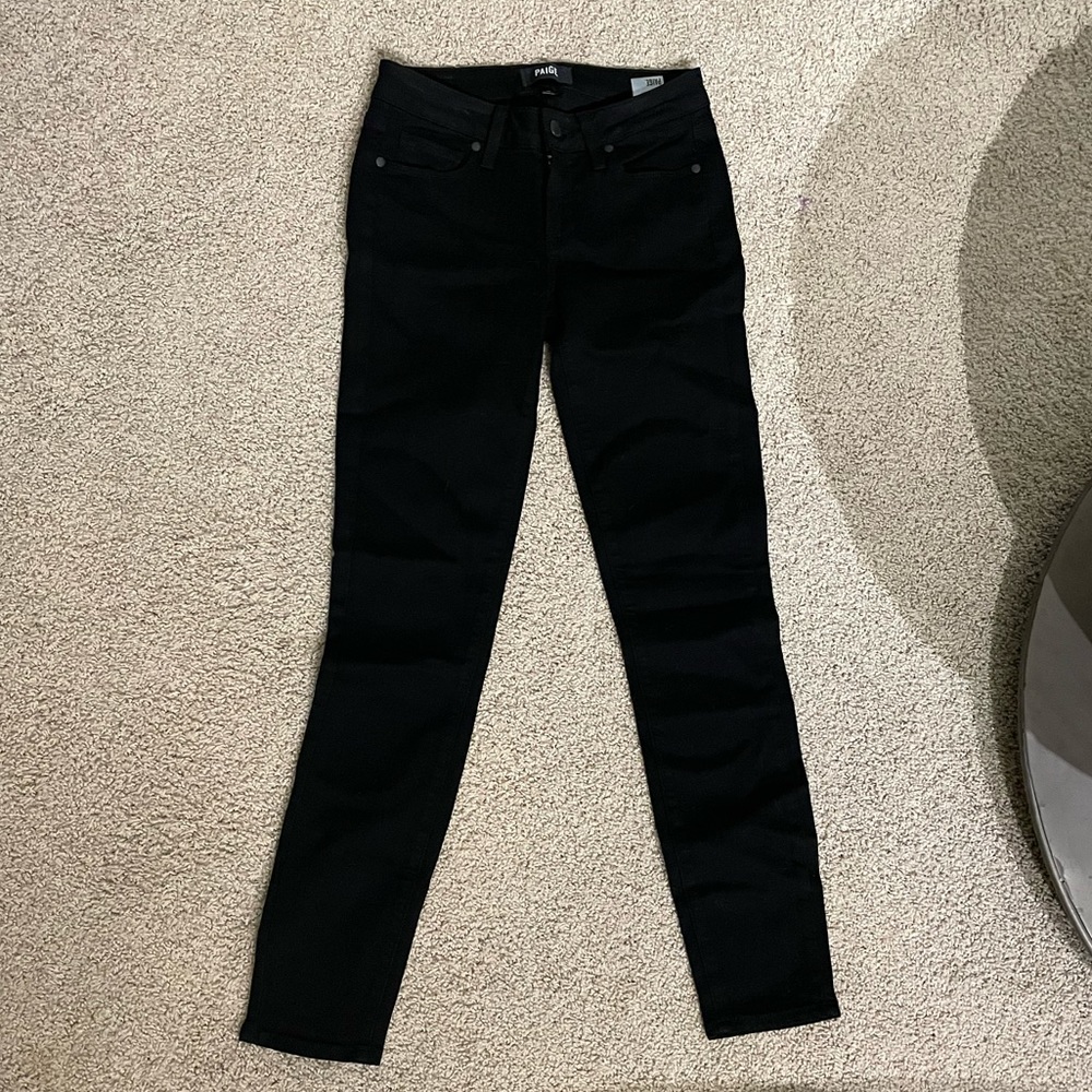 Paige Black Skinny Jean